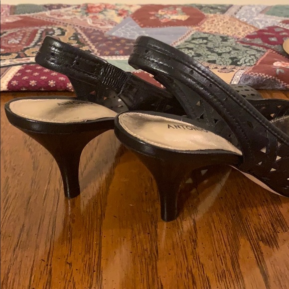 Antonio Melani black women’s strapped heels - Picture 7 of 8